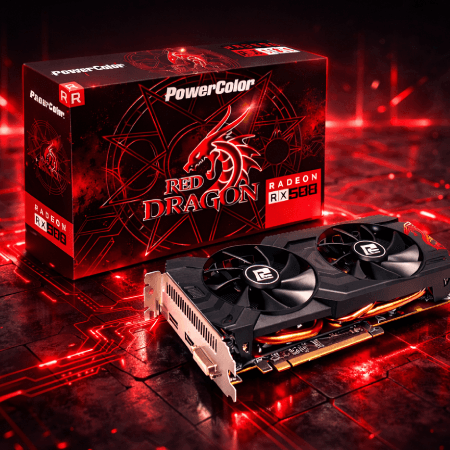 Placa de Video PowerColor RedDragon Radeon RX 580, 8GB, GDDR5, 256-bit ...
