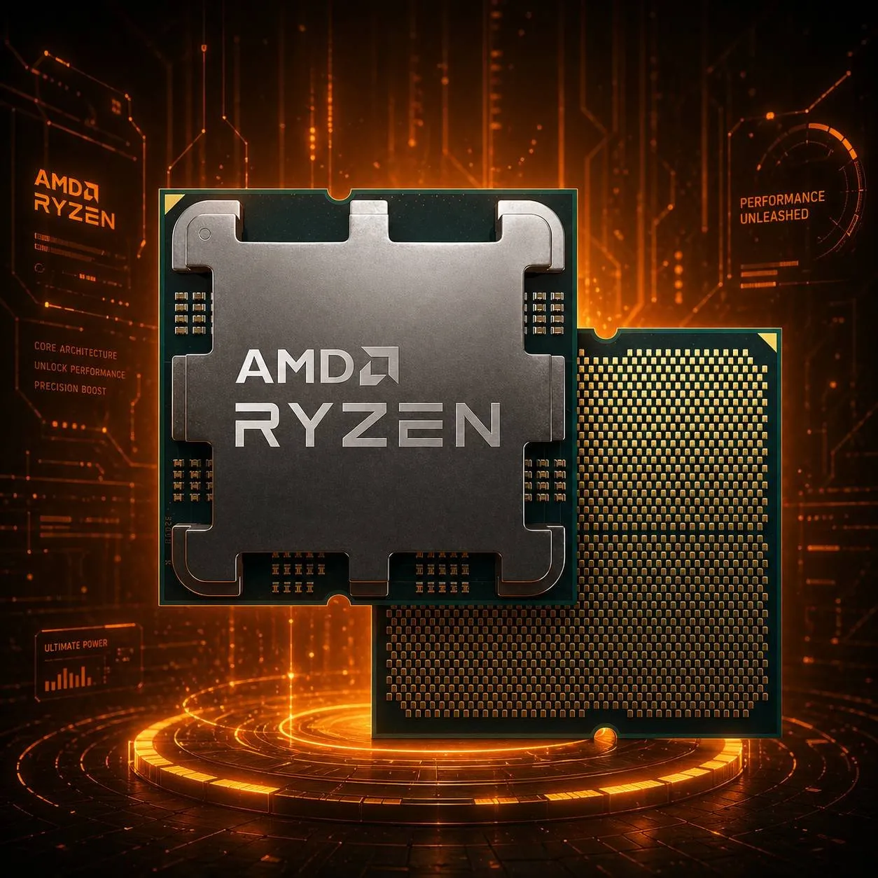 Processador AMD Ryzen 7 5800X, 8-Cores, 16-Threads, 3.8GHz (4.7GHz
