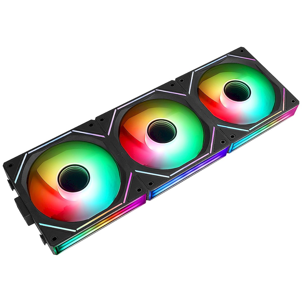 Kit com 3 Coolers Rise Mode Magneto Pro, ARGB, 120mm, Preto, RM-MAPRO ...