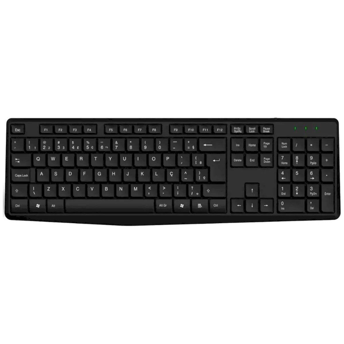 Teclado Duex K156, ABNT2, USB, Preto, DXKB156 | Setup Ninja