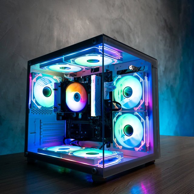 PC Gamer Box, AMD Ryzen 3 3200G, 16GB DDR4, SSD M.2 500GB | Setup Ninja