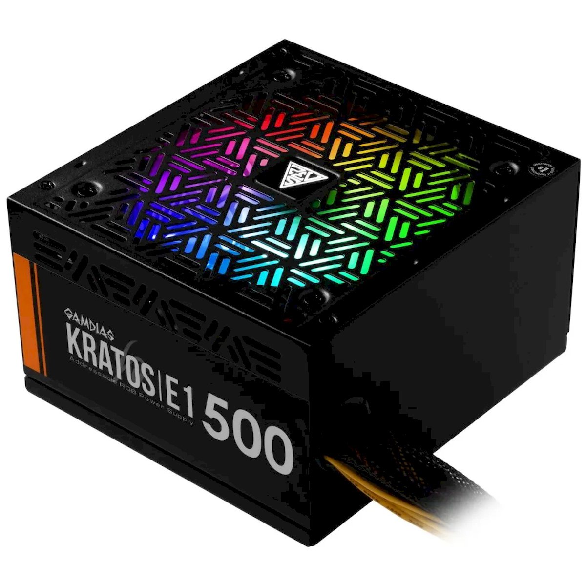 Fonte Gamdias Kratos E1-500, 500W, ATX 2.4, Bivolt, Preto, KRATOSE1500 ...
