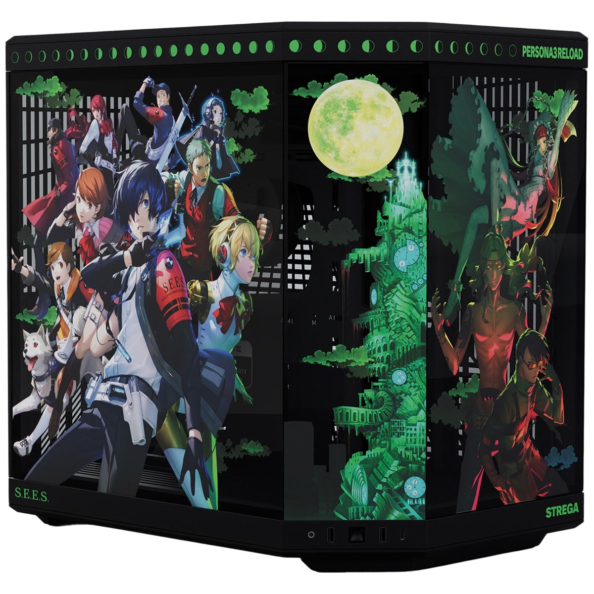 Gabinete Gamer Hyte Y70 Persona 3 Reload, Mid-Tower, Lateral de Vidro ...