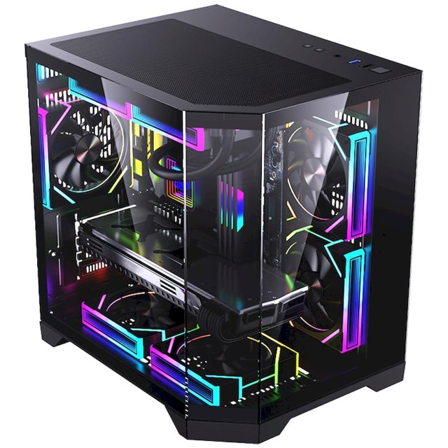 PC Gamer Aric V, Radeon RX 6600 8GB, AMD Ryzen 5 5500, 16GB DDR4, SSD ...