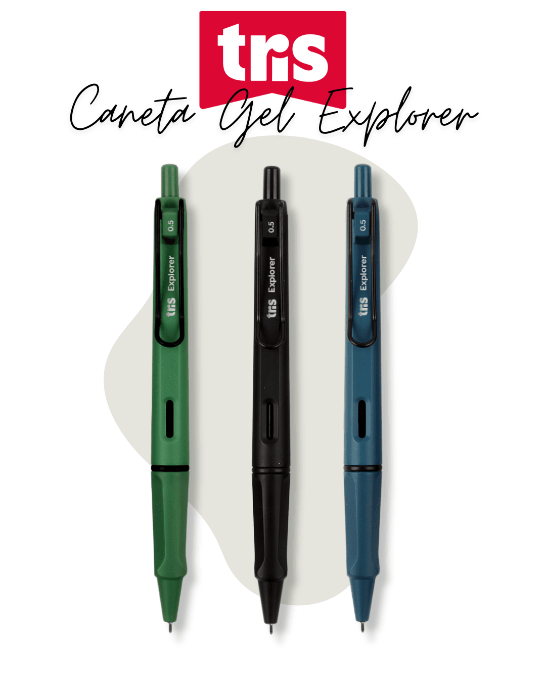 Caneta Gel Explorer Holic Fancy | Tiffi Criativa
