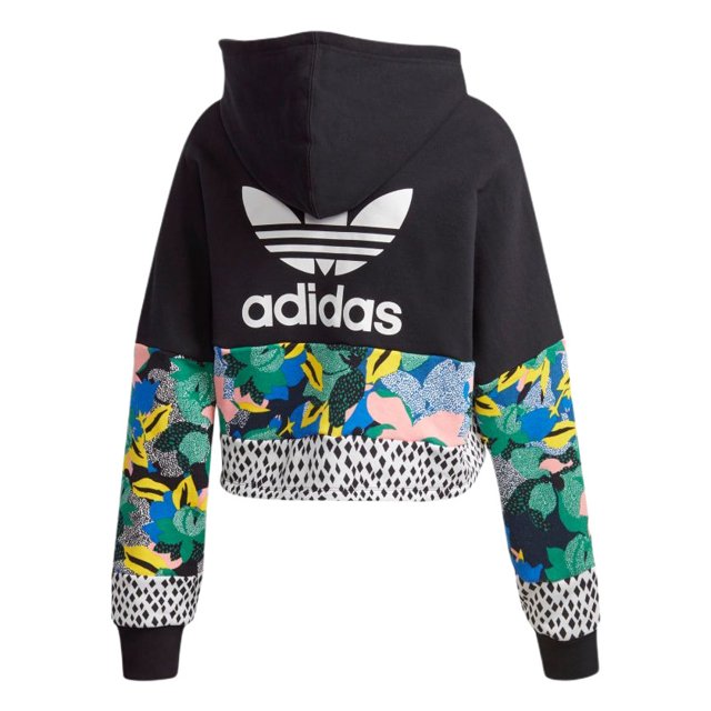 crop top adidas moletom com capuz