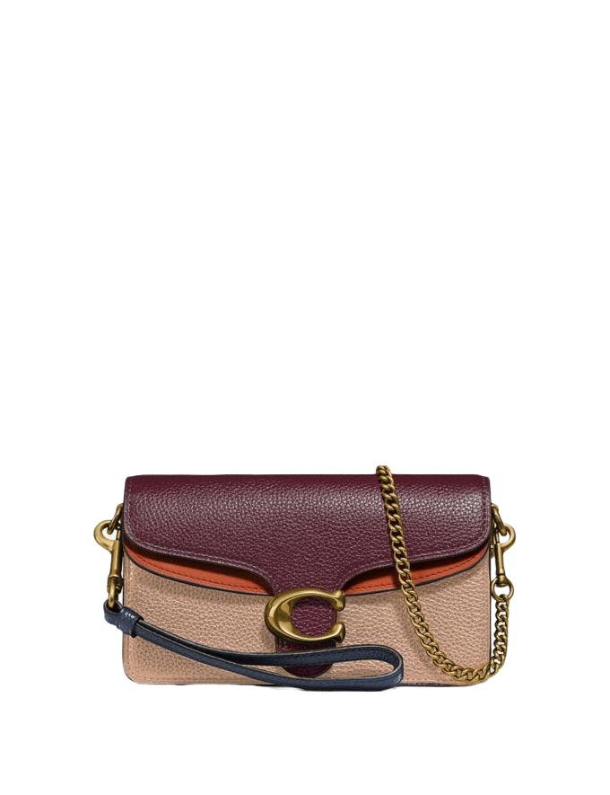 coach leather crossbody bolsa