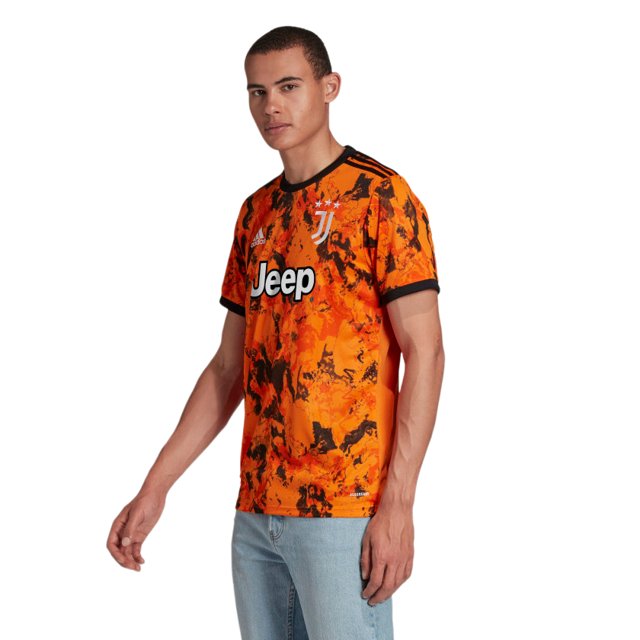camiseta da juventus laranja
