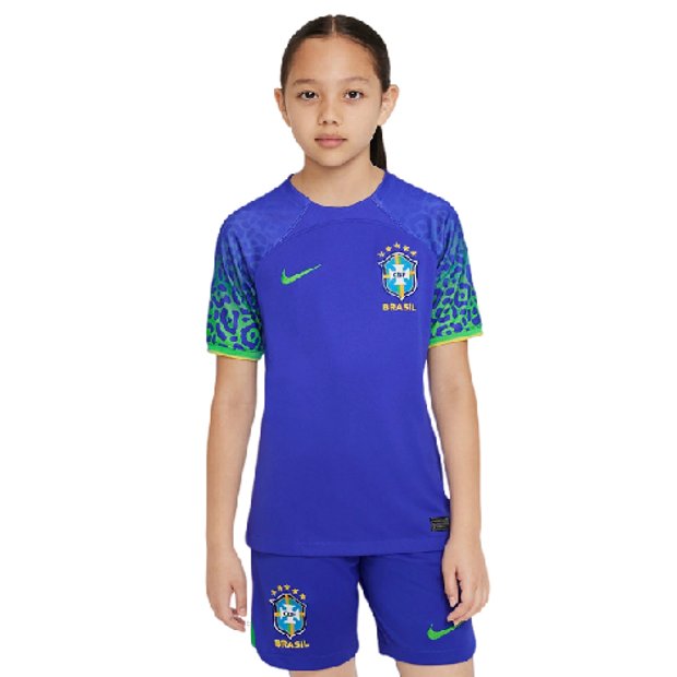 Camisa Nike Brasil I 2022/23 Torcedor Pro Infantil - Boutique Futebol
