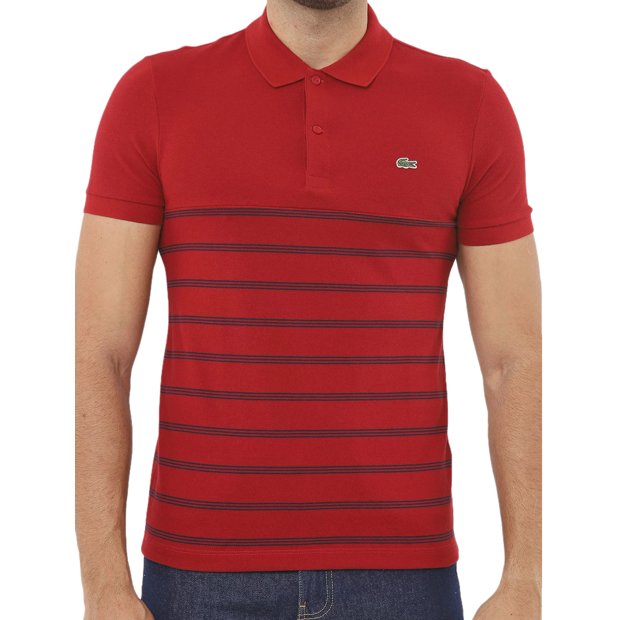 lacoste velvet polo