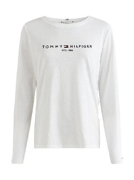 Tommy hilfiger Camisa Manga Comprida Core Stripe Cinzento