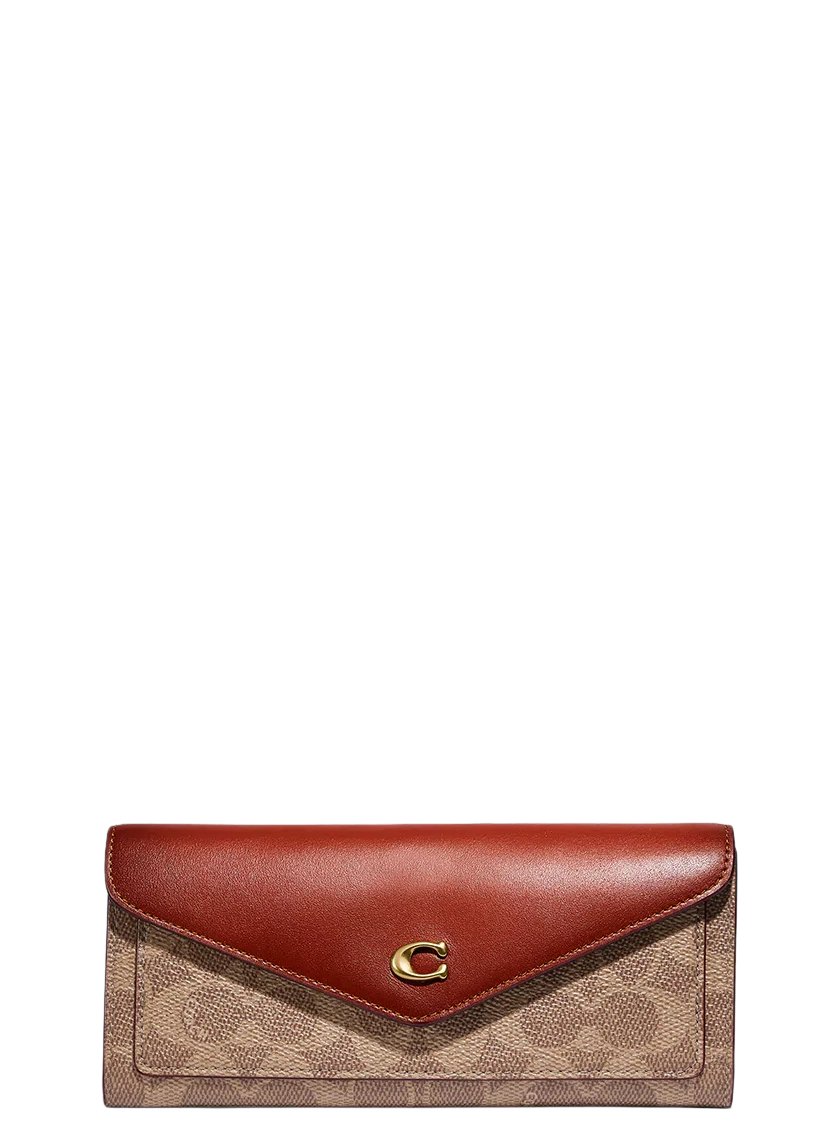 coach soft wallet