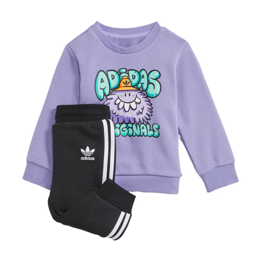 Conjunto best sale adidas lila