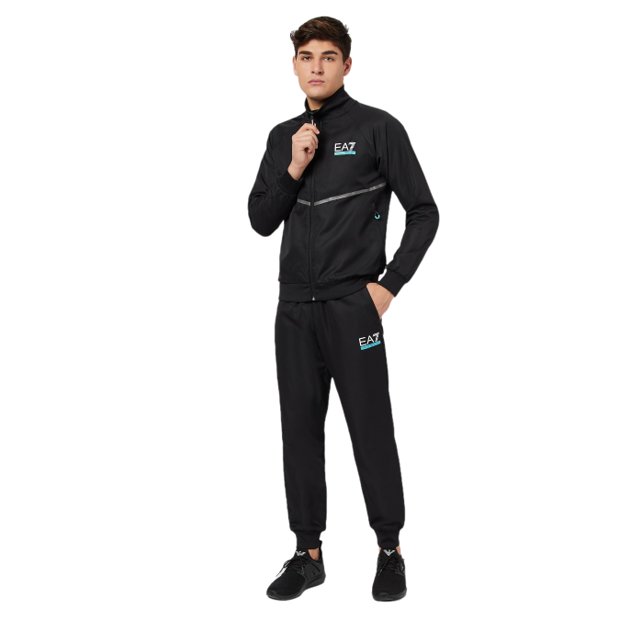 ea7 tracksuit moletom com capuz