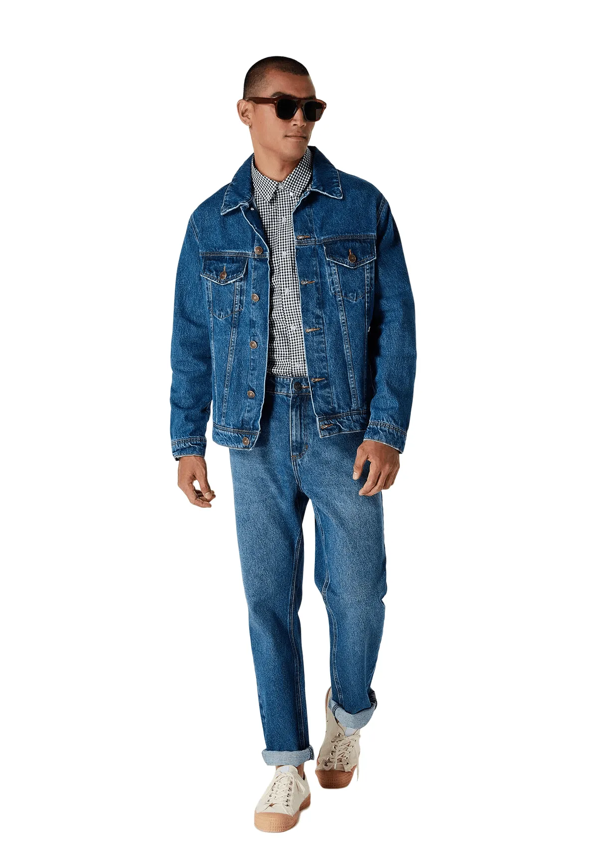 Jaqueta jeans masculina hot sale hering