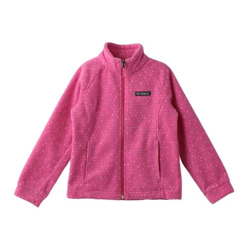 jaqueta-fleece-columbia-infantil-benton-springs-ii-printed-rosa