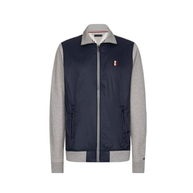 Jaqueta Tommy Hilfiger Mixed Media Zip Through Dreamland As