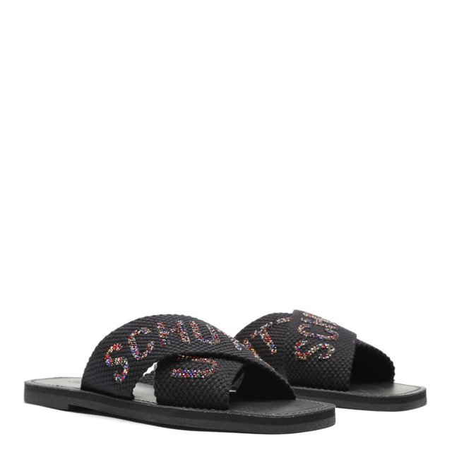 RASTEIRA DE X LOGO SCHUTZ GLAM WHITE – La Belle Calçados