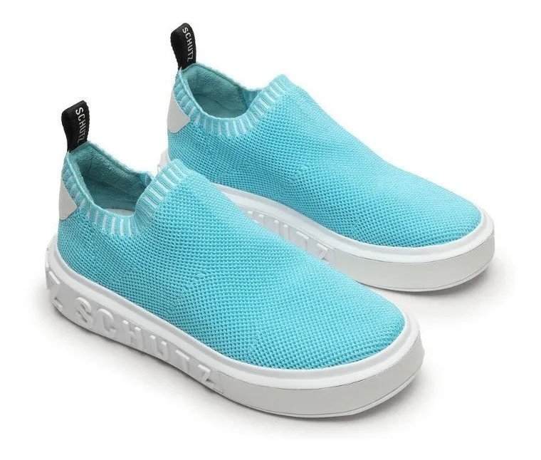 Knitido Essentials Sneaker Cinza Azulado - Calzado Barefoot