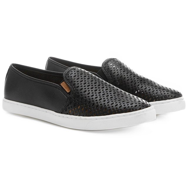 Tênis Slip On Branco Elástico Transpassado Anacapri Solado Baixo e Leve  C3000003570