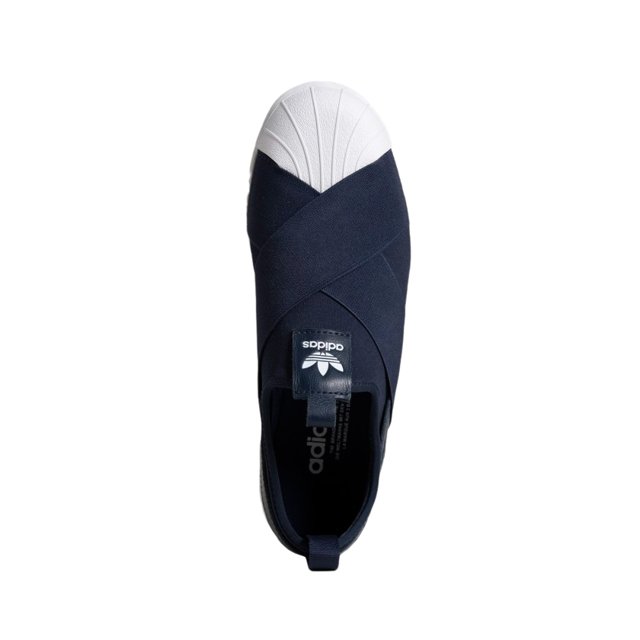adidas superstar slip on azul marinho