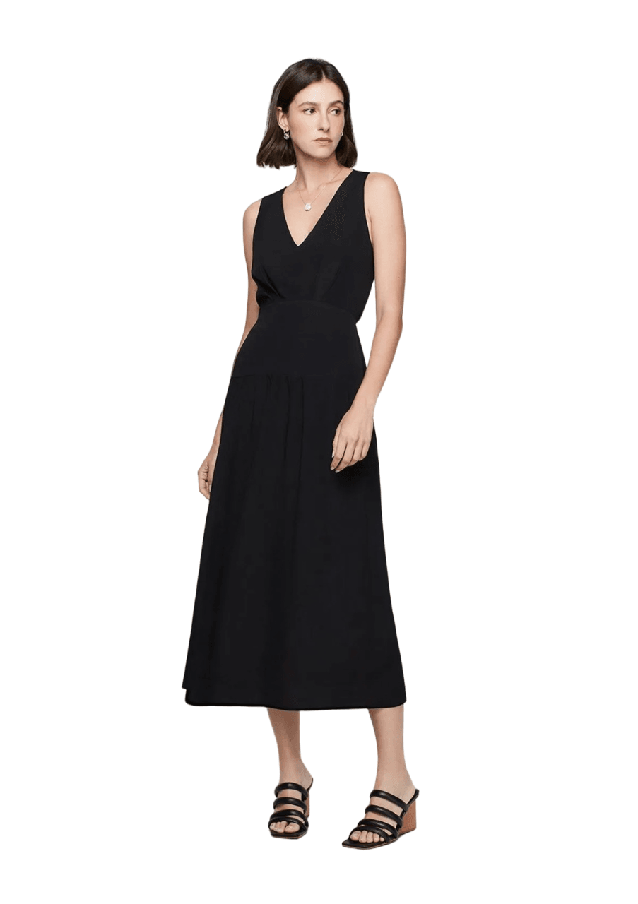 Vestido Dzarm Midi Acinturado Dreamland As melhores marcas do