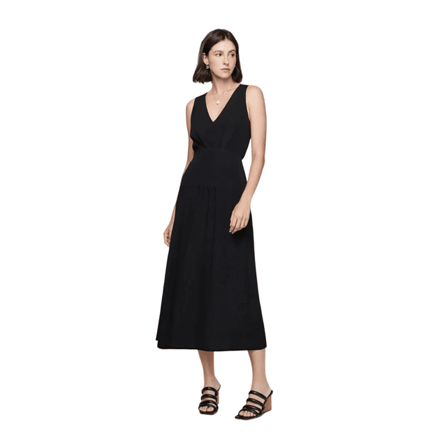 Vestido Dzarm Midi Acinturado Dreamland As melhores marcas do