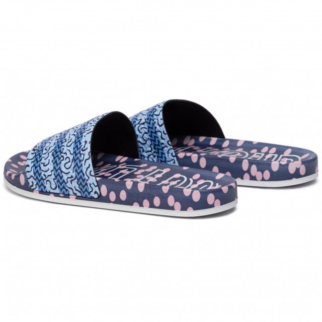 chinelo adidas adilette roxo