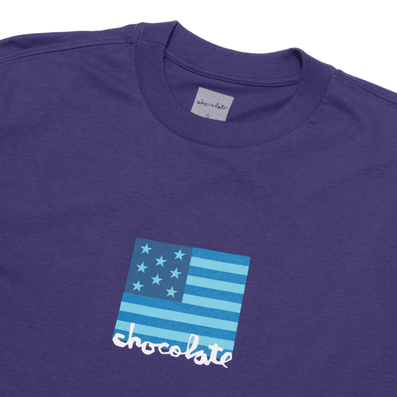Camiseta Chocolate Block Flag Tee | Chocolate Skateboards Brasil