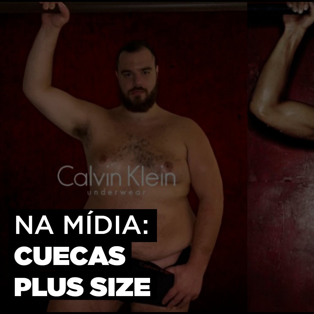 Cuecas Plus Size: Um homem de cueca protestando contra as grandes marcas |  Comprar Cuecas