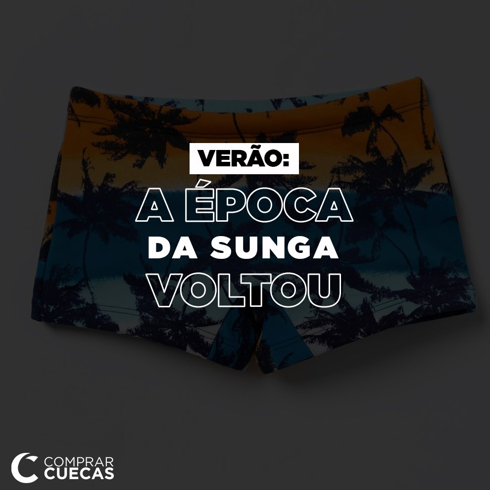 Verão: a época da sunga voltou com tudo! Saiba mais | Comprar Cuecas