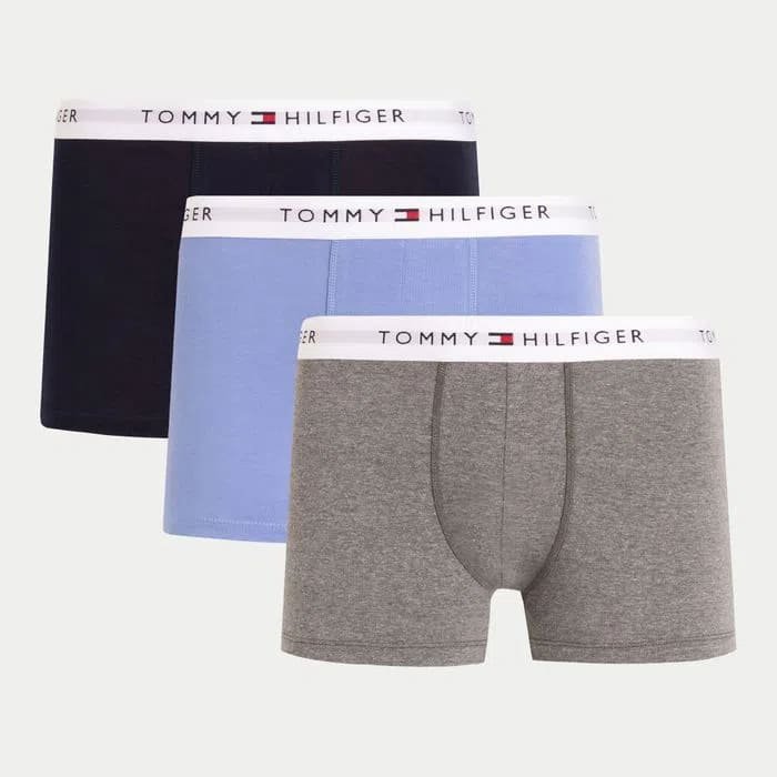 Kit 3 Trunk Tommy Hilfiger Spring Cotton Stretch Water Mill