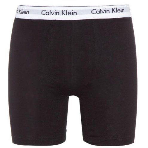 Kit 3 Calvin Klein Originais Trunk Low Rise Cotton Pretas