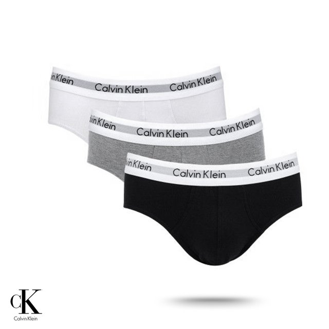 Calvin Klein Slip Cotton Kit Mais Barato Comprar Cuecas