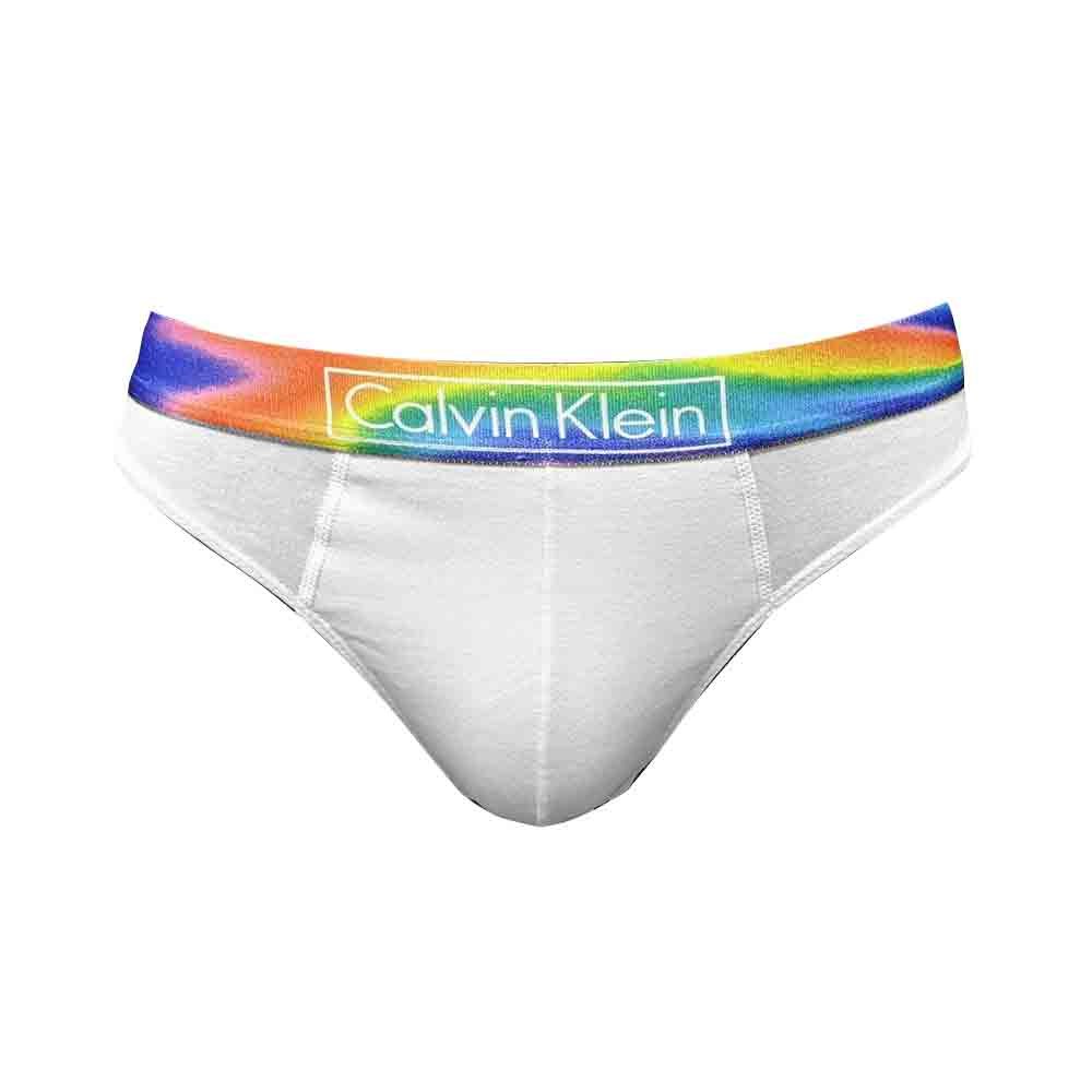 Cueca Fio Dental Calvin Klein Heritage Pride Branca - Comprar Cuecas