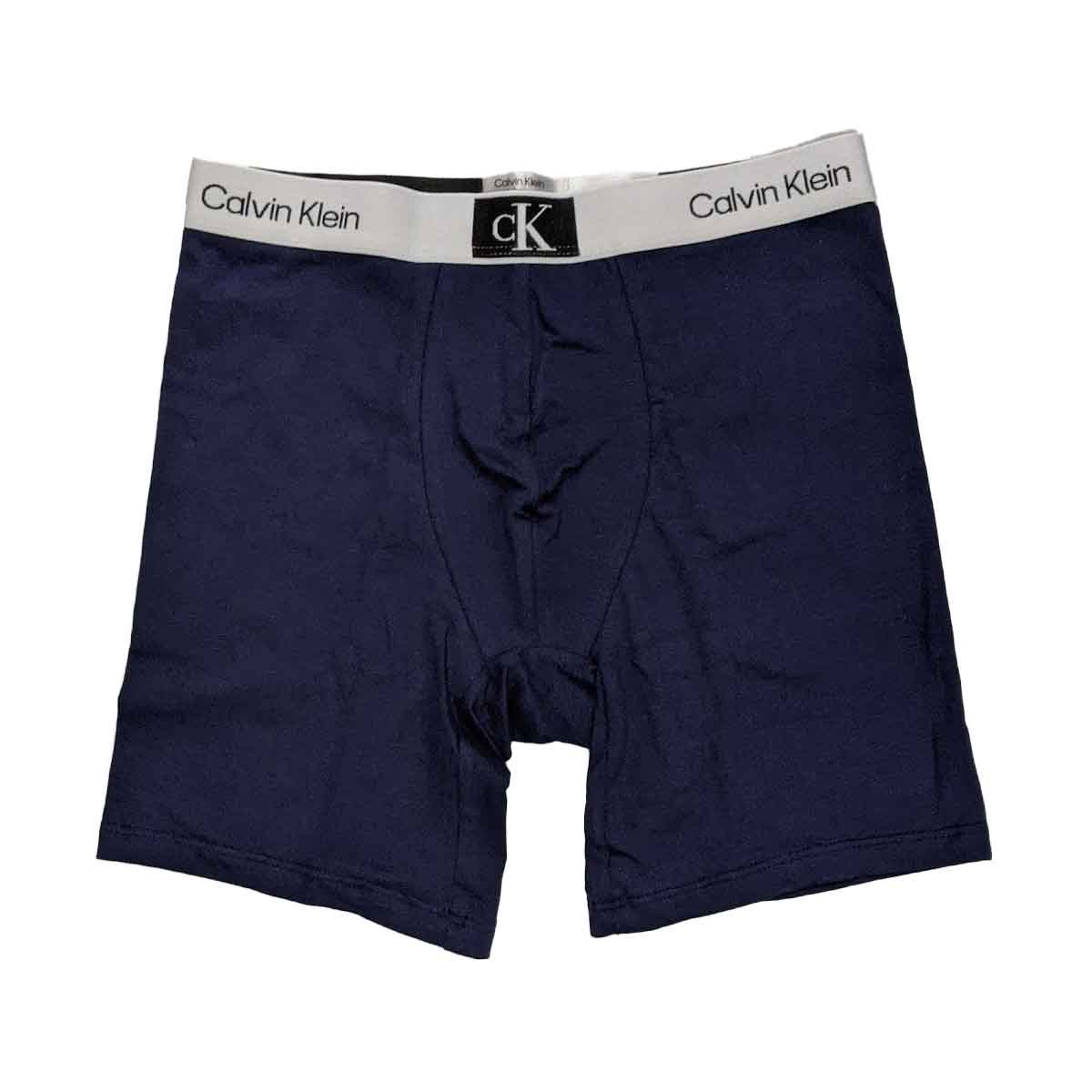 Cueca Long Boxer Calvin Klein Azul marinho: Conforto e Estilo