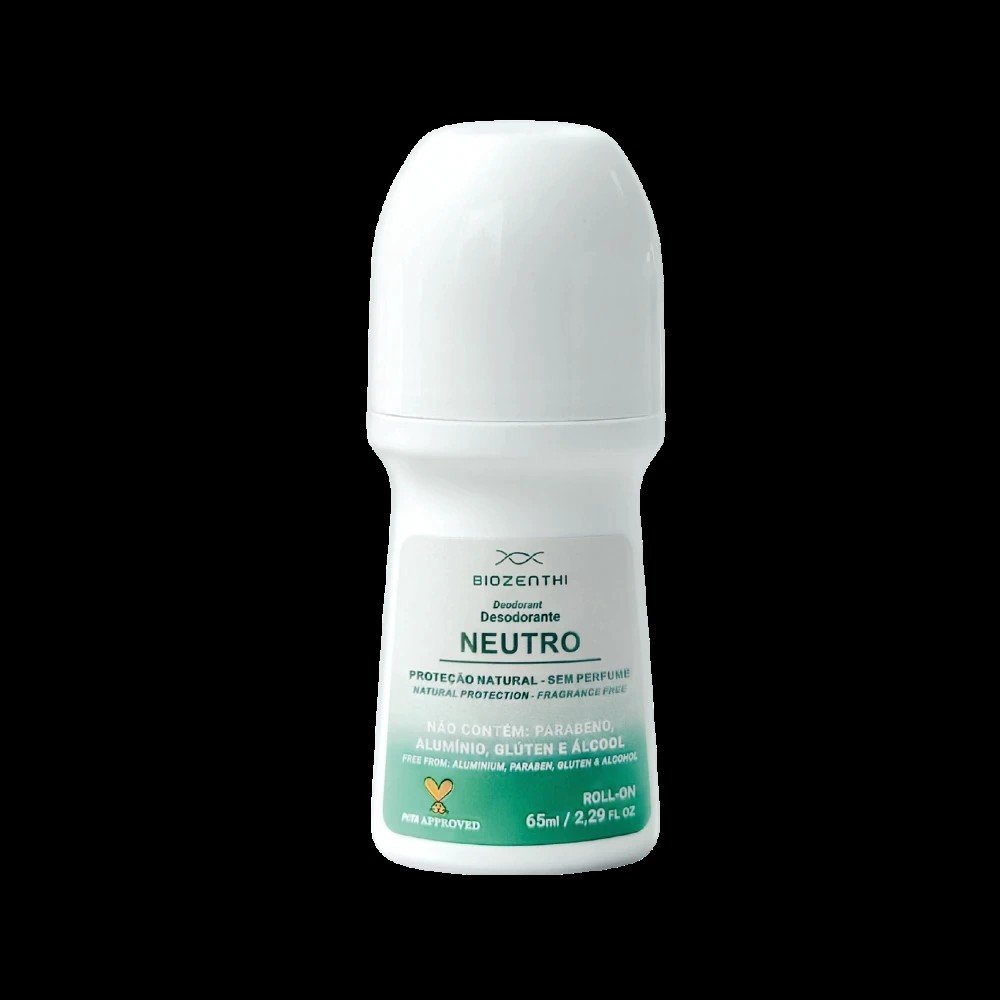 DESODORANTE ROLL-ON NATURAL NEUTRO - sem alumínio, álcool, metais ...