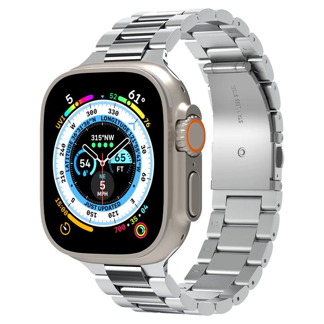 Bracelete Apple Watch Ultra 49mm Spigen Thin Fit 360 Preto - Capas