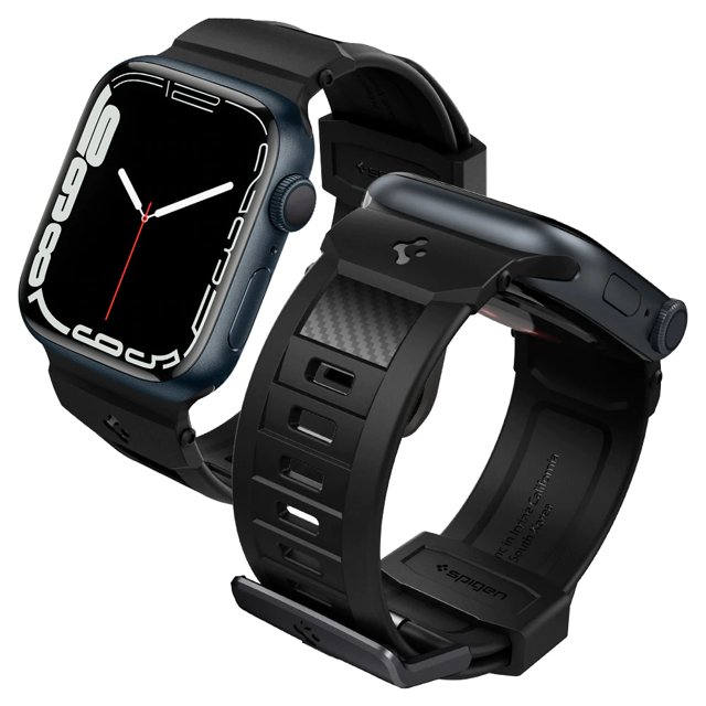 Bracelete Apple Watch Ultra 49mm Spigen Thin Fit 360 Preto - Capas