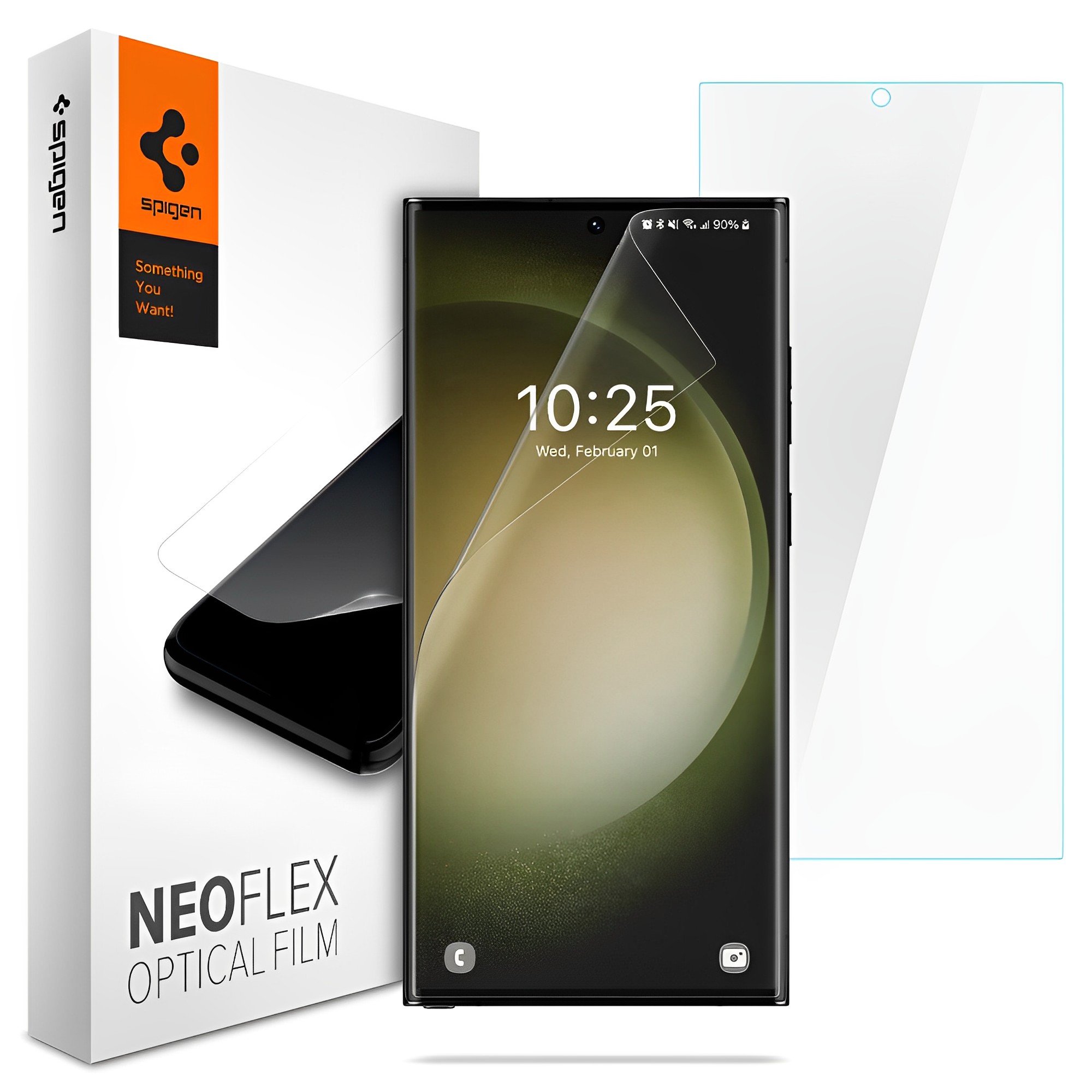 Pelicula Protetora de Tela Para Galaxy S23 Ultra 5G Neo Flex Solid