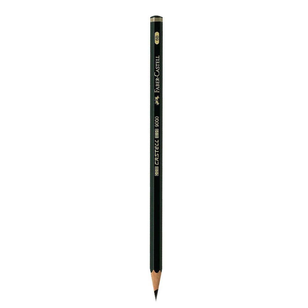 LÁPIS PRETO 9000 6B FABER CASTELL | Prolar