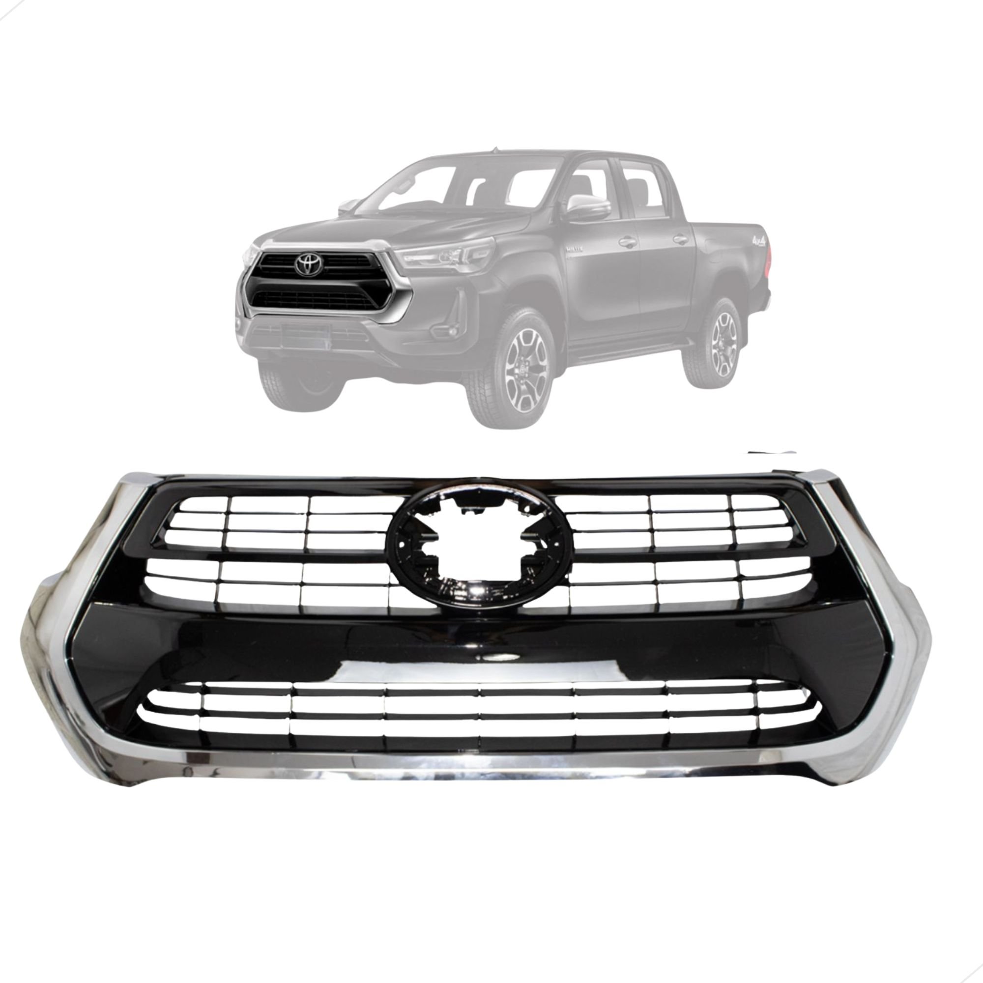 GRADE HILUX 21/ CROM/BLACK PIANO IMPORT