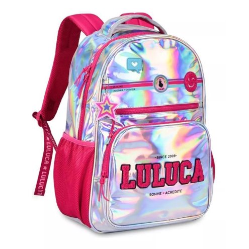 mochila-de-costas-escolar-luluca-menina-holografica-clio-lu24012-prata-2
