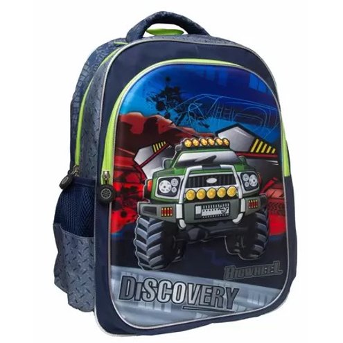 mochila-de-costas-infantil-carro-3d-yins-ys42285-azul-escuro