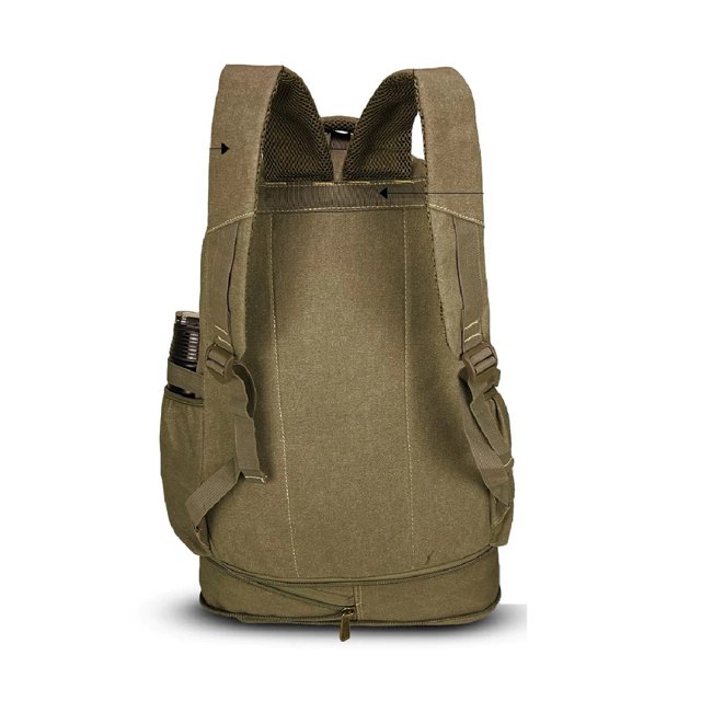 MOCHILA DE LONA CAMPING GRANDE- KVN3003