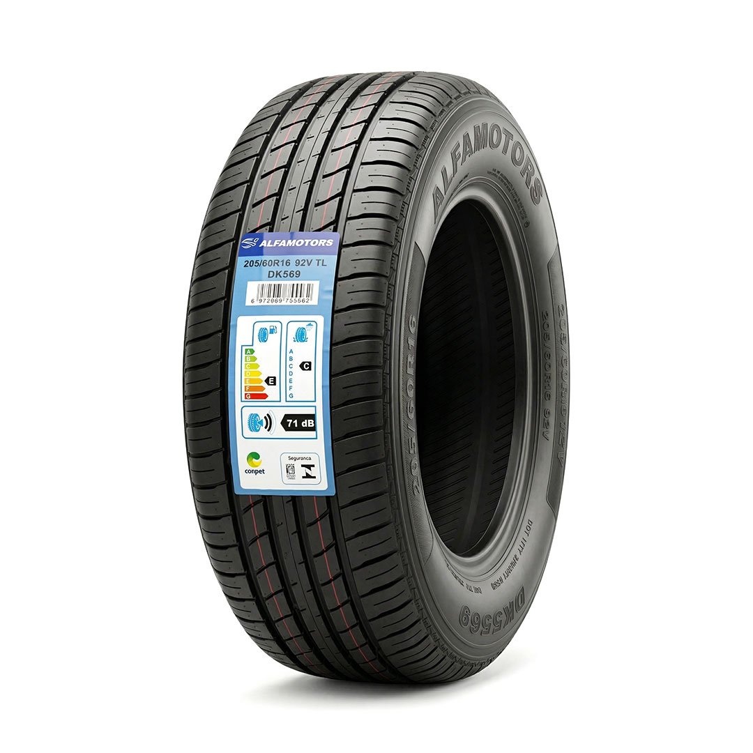 Pneu 205/60R16 92V TL DK569 Alfamotors | Pneus Curitiba