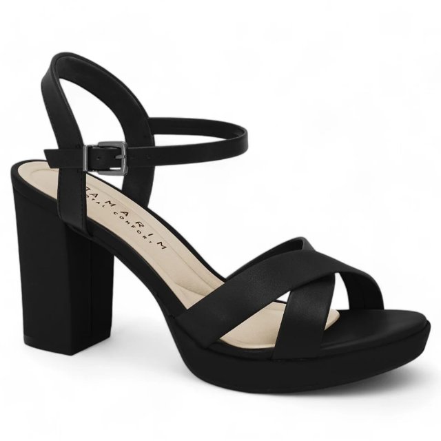 SANDALIA RAMARIM 24-33252 SALTO BLOCO Hercilio Calçados