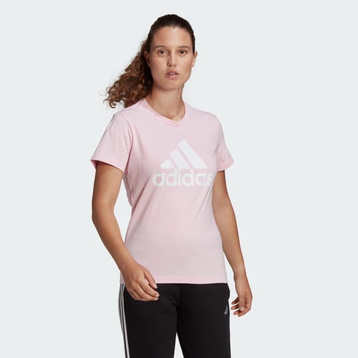 CAMISETA ADIDAS GL0726 ESSENTIALS LOGO | Hercilio Calçados