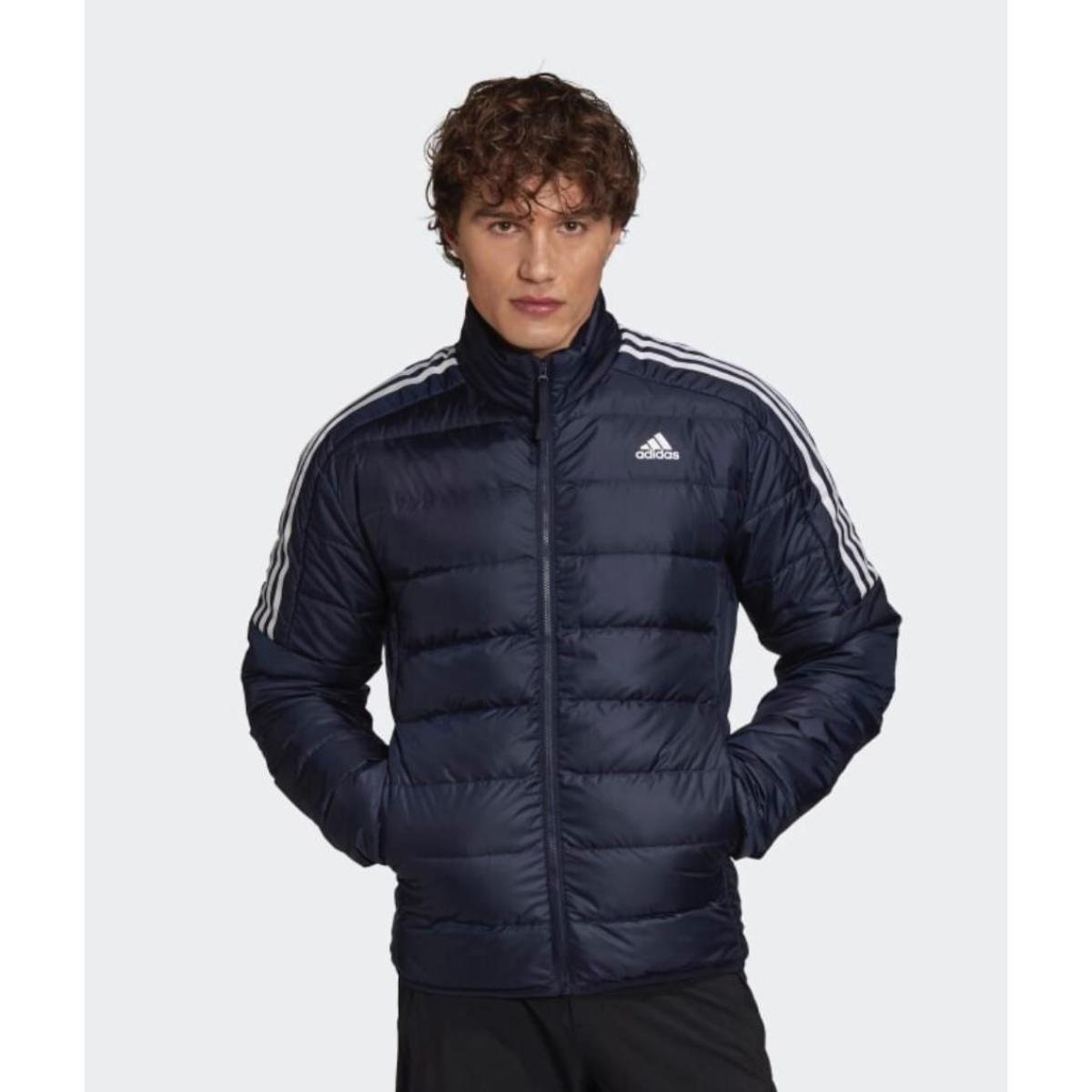 jaqueta puffer adidas essentials masculina