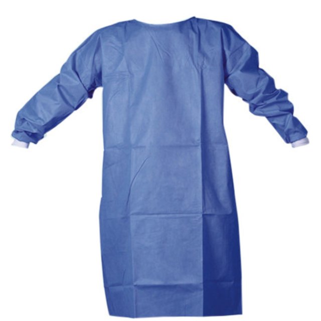 Avental Cirúrgico Descartável SMS Azul GR50 Un- Pharmadent